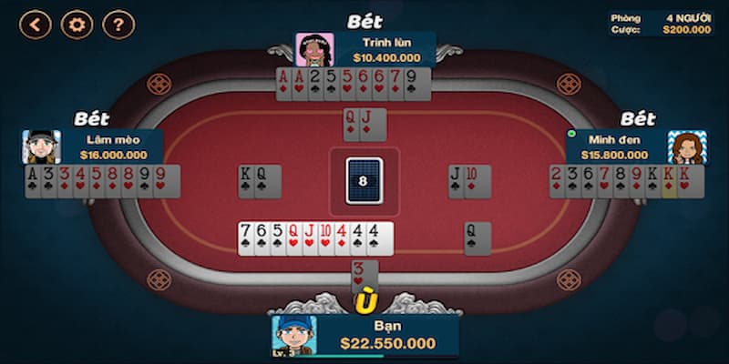 Phỏm online Bongvip - Cách ăn chốt tiền siêu chuẩn xác